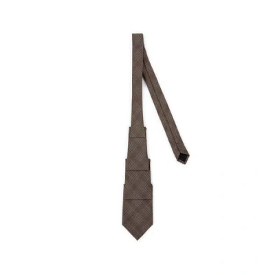 Our Legacy Cravate À Rayures In Gray