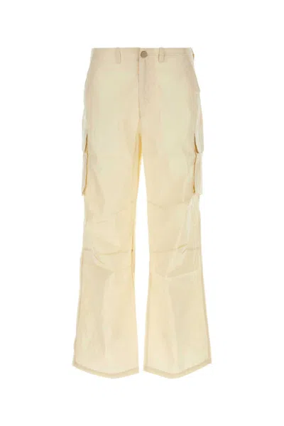 OUR LEGACY CREAM COTTON BLEND MOUNT CARGO PANT