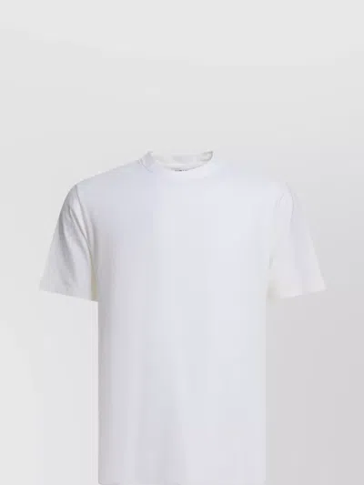 Our Legacy Crew Neck Graphic Print Short Sleeves In White