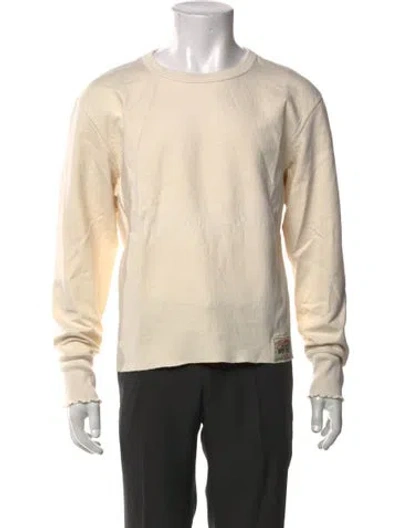 Pre-owned Our Legacy Crew Neck Long Sleeve Pullover In Neutral