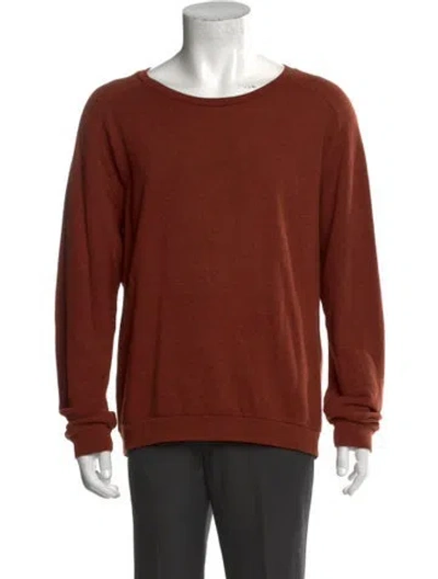 Pre-owned Our Legacy Crew Neck Long Sleeve Pullover In Orange