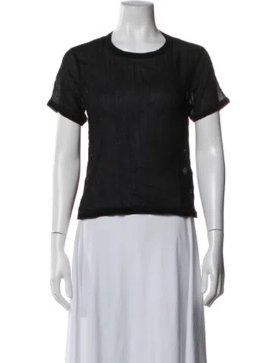 Pre-owned Our Legacy Crew Neck Short Sleeve T-shirt In Black