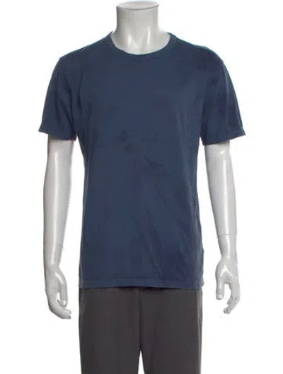 Pre-owned Our Legacy Crew Neck Short Sleeve T-shirt In Blue