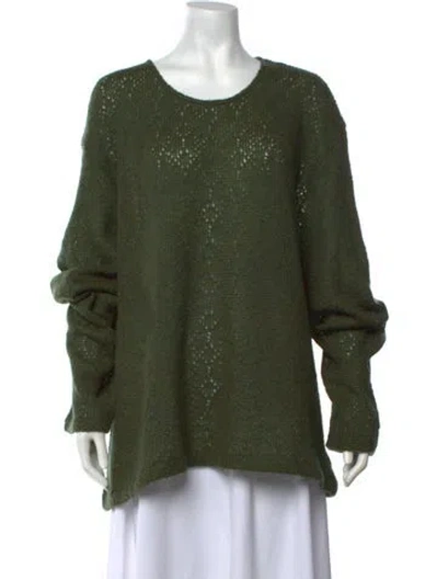 Pre-owned Our Legacy Crew Neck Sweater In Green