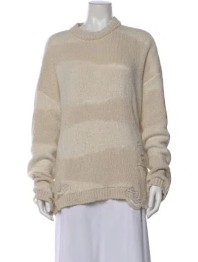 Pre-owned Our Legacy Crew Neck Sweater In Neutral