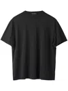 Our Legacy Crewneck T-shirt  Men Black In Black