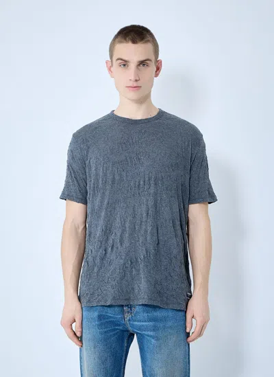 Our Legacy Crinke Box T-shirt In Grey