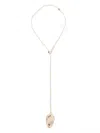 Our Legacy Crochet Catch Necklace Accessories In Neutrals