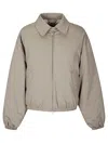 Our Legacy Croppped Avenue Puffa In Gray