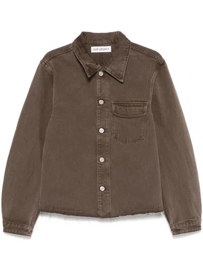 OUR LEGACY CUT REBIRTH JACKET