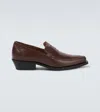 Our Legacy Brown Cypher Loafers In Brown