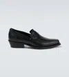Our Legacy Black Cypher Loafers In Black