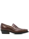 Our Legacy Brown Cypher Loafers In Brown