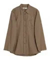 Our Legacy Daisy Checked Shirt In Brown