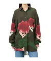Our Legacy Floral Print Long Sleeve Casual Top In Multi