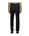 Our Legacy Black Virgin Wool Sailor Trousers In Black