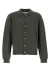 Our Legacy Ribbed Long Sleeve Sweater In Gray