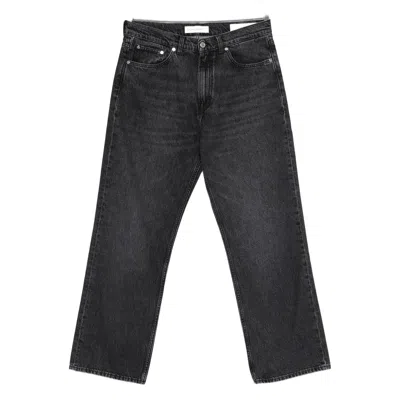 Our Legacy Logo-patch Jeans In Black
