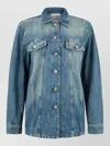Our Legacy Button-front Denim Jacket In Blue