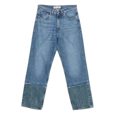 Our Legacy Regular Fit Jeans In Shelly Wash In Blue