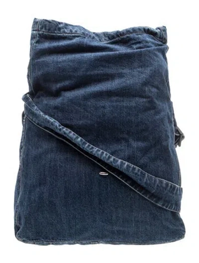Pre-owned Our Legacy Denim Shoulder Bag In Blue