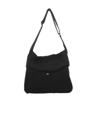 Our Legacy Denim Sling Bag In Black