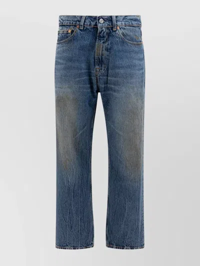 Our Legacy Denim Trousers Belt Loops In Blue