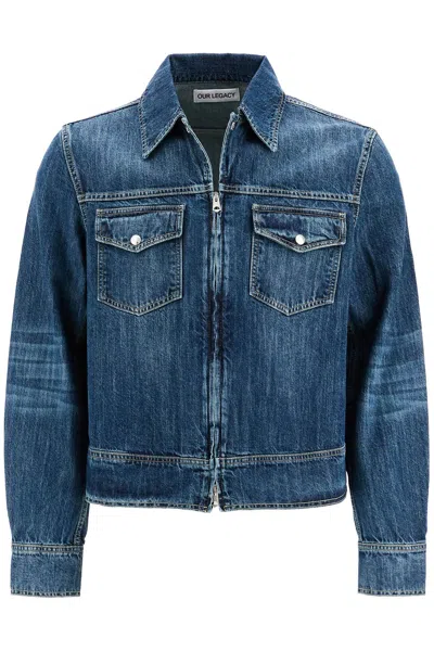 OUR LEGACY OUR LEGACY DENIM TRUCKER JACKET FOR