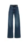 Our Legacy Wide-leg Denim Trousers Five Pockets In Blue