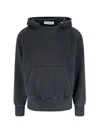Our Legacy Relic Cropped Distressed Cotton-jersey Hoodie