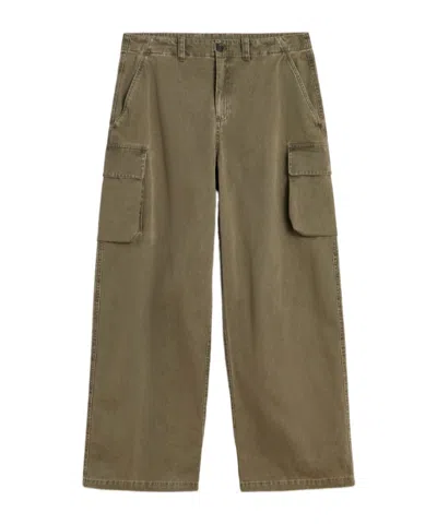 Our Legacy Ditch Wash Out Twill In Green