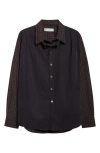 Our Legacy Double Borrowed Button-up Shirt In Blue