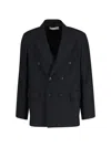 Our Legacy Unconstructed Db Blazer In Black  