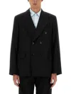 Our Legacy Unconstructed Db Blazer In Black