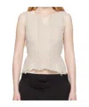 Our Legacy Double-layered Top In Pink