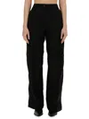 Our Legacy Alloy Wide Leg Trousers With Side Pockets In Black