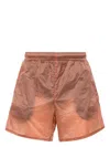 Our Legacy Drape Tech Swim Shorts In Brown