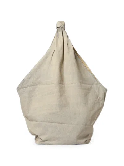 Our Legacy Drip Knot-detail Shoulder Bag In Neutral