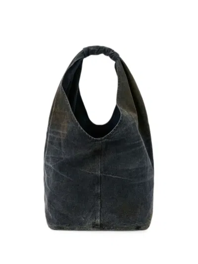 Our Legacy Drip Nebula Shoulder Bag In Black