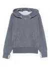 Our Legacy Drop-shoulder Hoodie In Blue