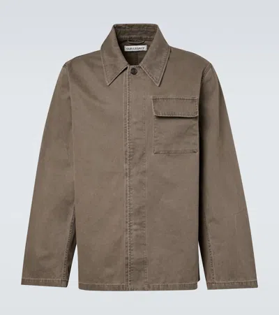 Our Legacy Dutch Cotton Twill Jacket In Brown
