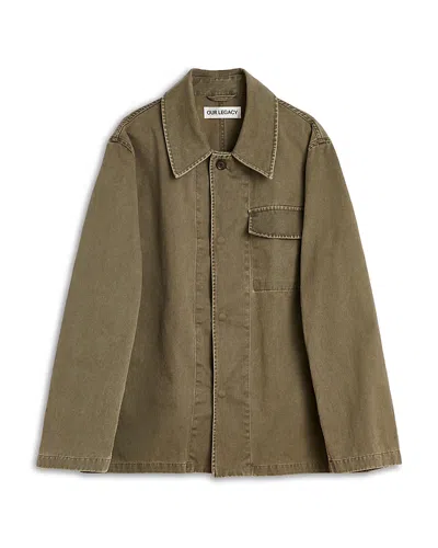 Our Legacy Dutch Work Jacket In Green