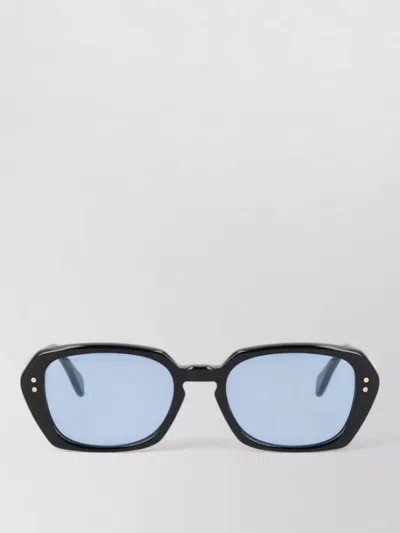 Our Legacy Earth Square Frame Sunglasses Gold Tone In Multi