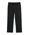 Our Legacy Elastic Waist Casual Pants In Black