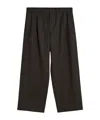 Our Legacy Elastic Waist Casual Pants In Brown