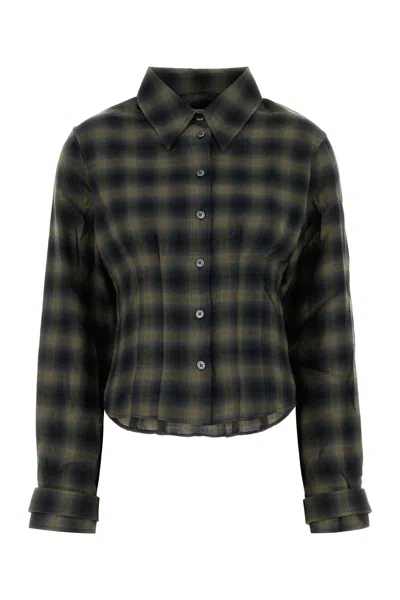 Our Legacy Checked Jacket Collared Neck Long Sleeves In Multi