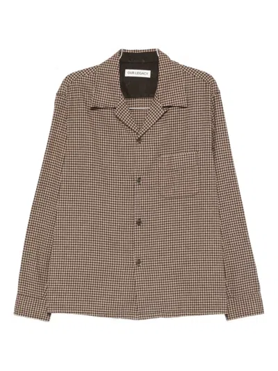 Our Legacy Endino Shirt In Brown