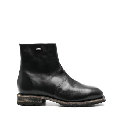 Our Legacy Engine Ankle Boots In Multi