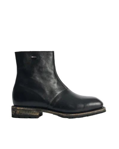 Our Legacy Engine Black Full-grain Italian Leather Ankle Boots