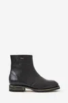 Our Legacy Engine Boot Ankle Boots In Black Leather In Black